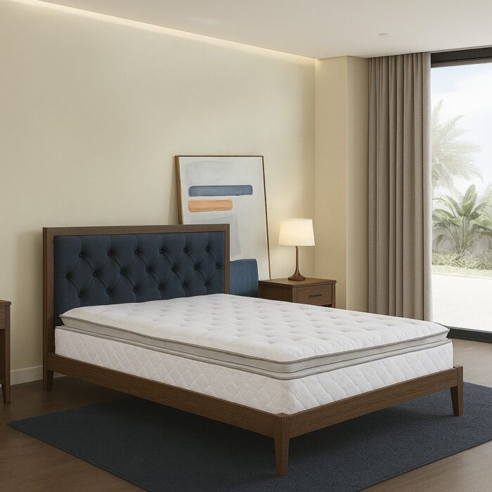 Colchon 1 Plaza Espuma Alta Densidad 180kg Altura 28cm