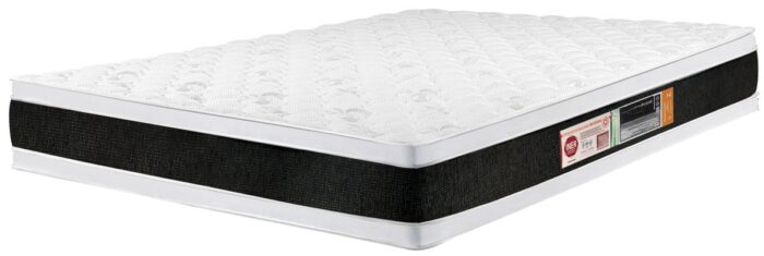 Colchon Queen Alta Densidad Espuma Ortopedico Pillow Top - Imagen 4