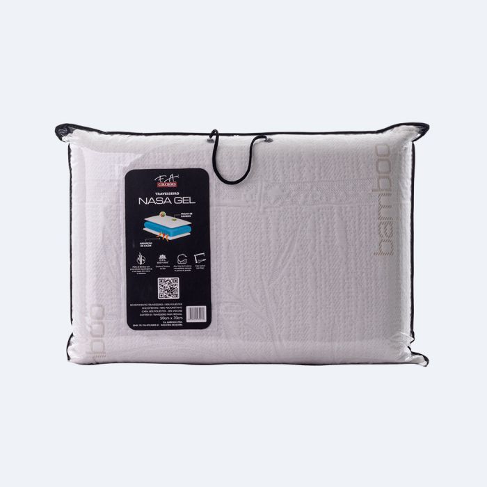 Almohada De Espuma VISCOGEL linea premium NASA GEL