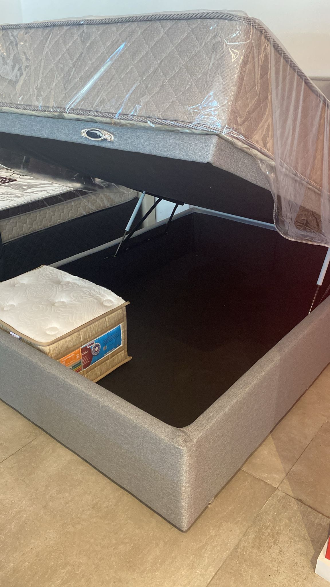 BOX BAUL 2 PLAZAS ESPACIOSO REFORZADO Y CON APERTURA SUAVE - Imagen 3